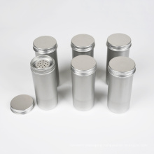 food can aluminum jars with screw cap